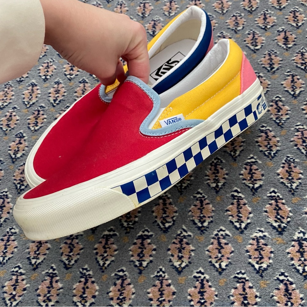 Vans Anaheim Factory Classic Check 98 Dx Slip-on Sneaker